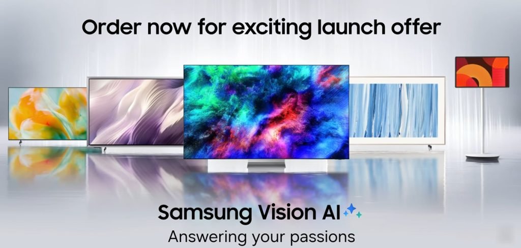 Samsung Expands AI TV Portfolio in India With 2026 Vision AI Lineup Across 72 Models